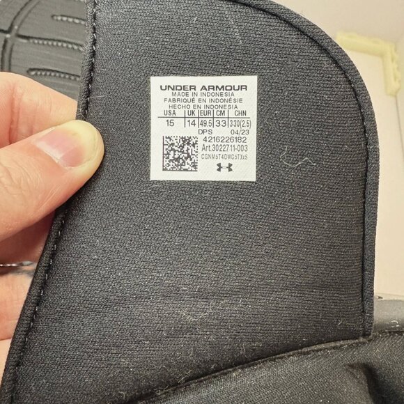 Under Armour Ignite VI Slides Mens 15 - Picture 5 of 6